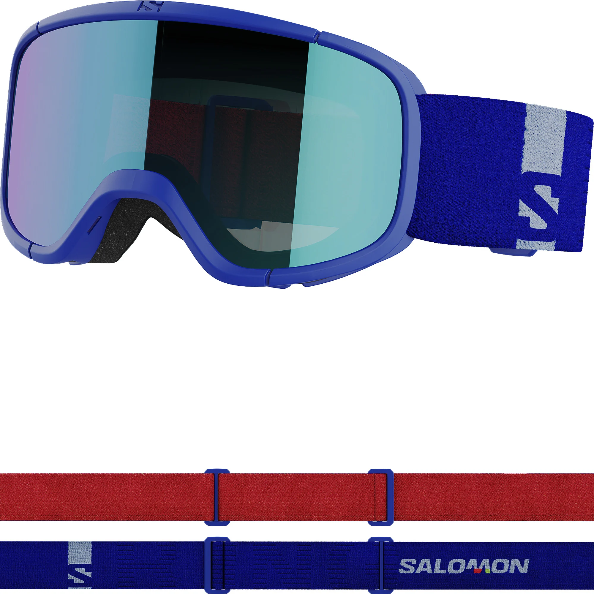 Salomon Otroška smučarska očala LUMI RACE BLUE/Mid Blue