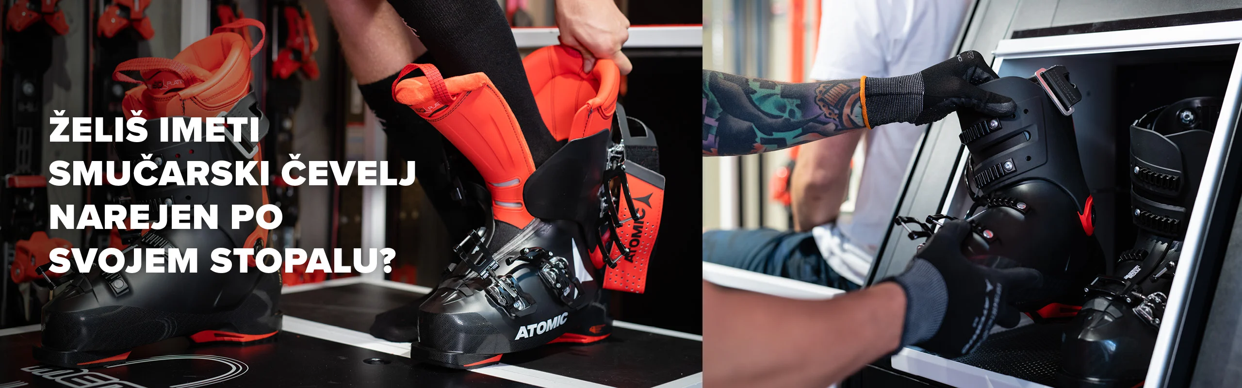 Boot fitting v PH Sport – strokovna prilagoditev smučarskih čevljev